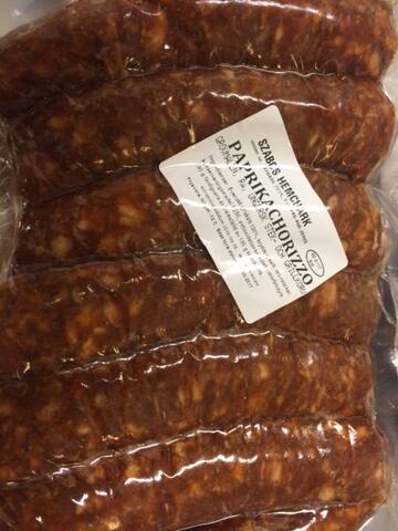 Paprika chorizo