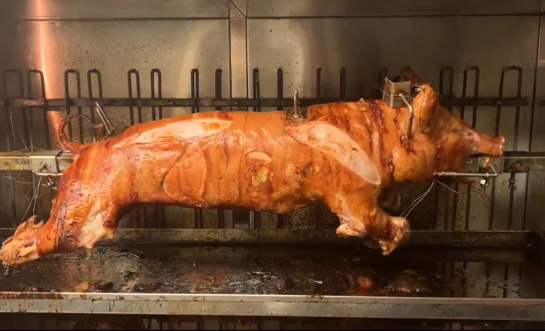 Pečeno prase (grillad smågris)