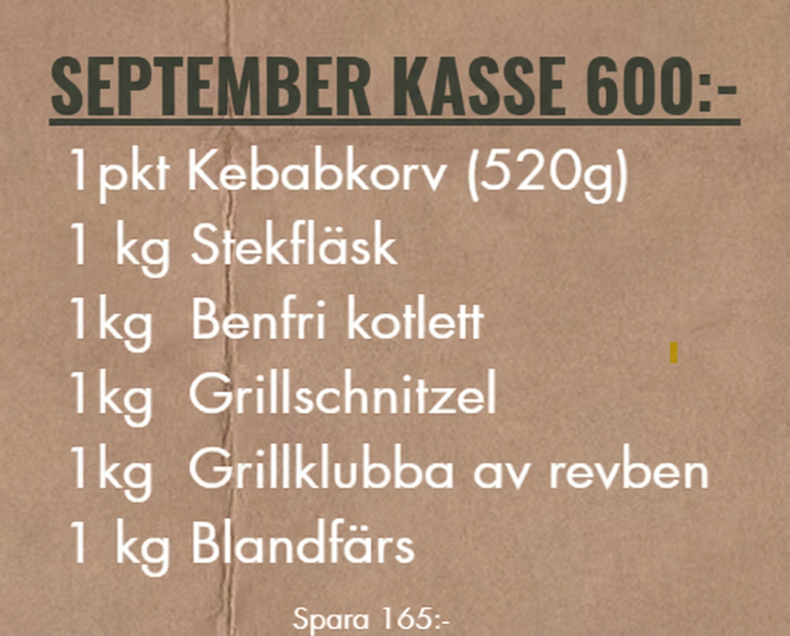 September kasse